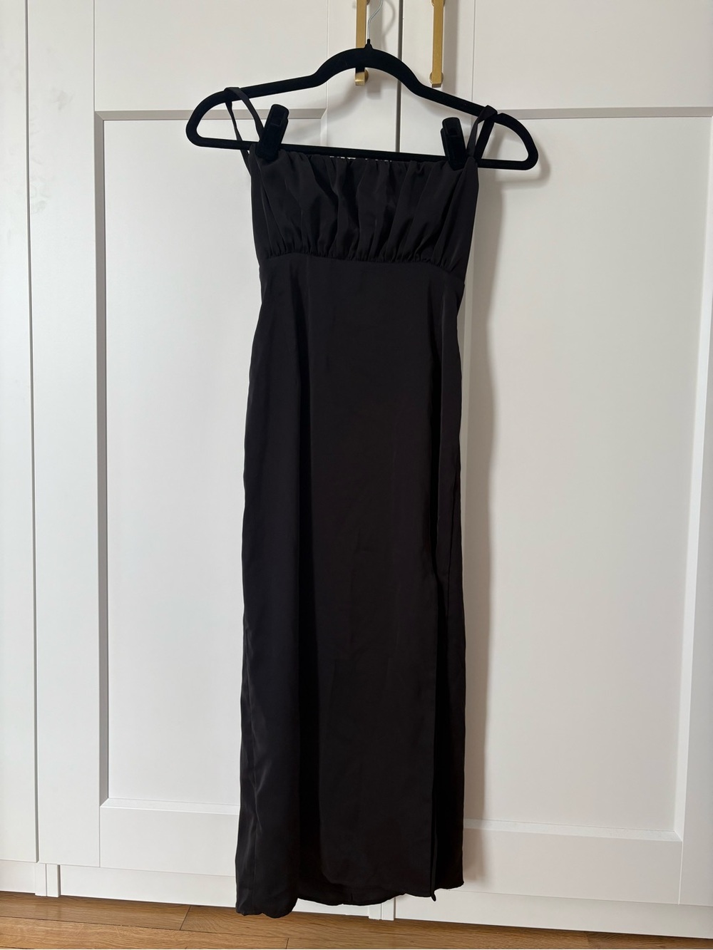 Abercrombie & Fitch Midi Dress in Black